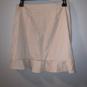 Wild Honey Beige Mini Skirt